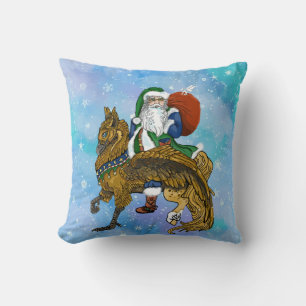 Coussin Père Noël mythique