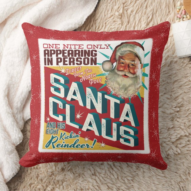 Coussin Père Noël Une Seule Nuit (Couverture)