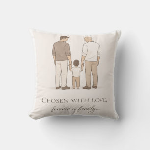 Coussin Pères LGBTQ fiers