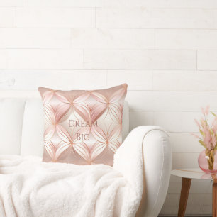 Coussin Perle Rose Gold Rose pâle 