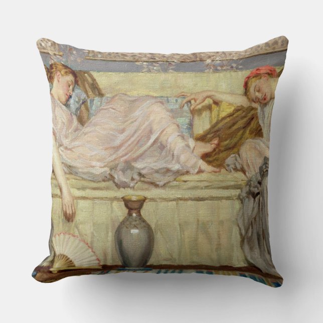 Coussin Perles (étude), c.1875 (huile sur la toile) (Recto)