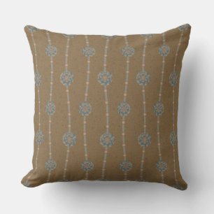 Coussin Perles florales d'Ophélie indulgentes Grilles de c