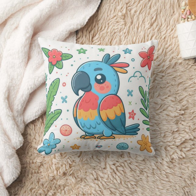 coussin perroquet (Couverture)