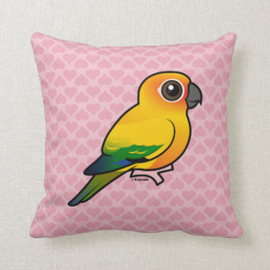 Coussin Perruche de Birdorable Sun