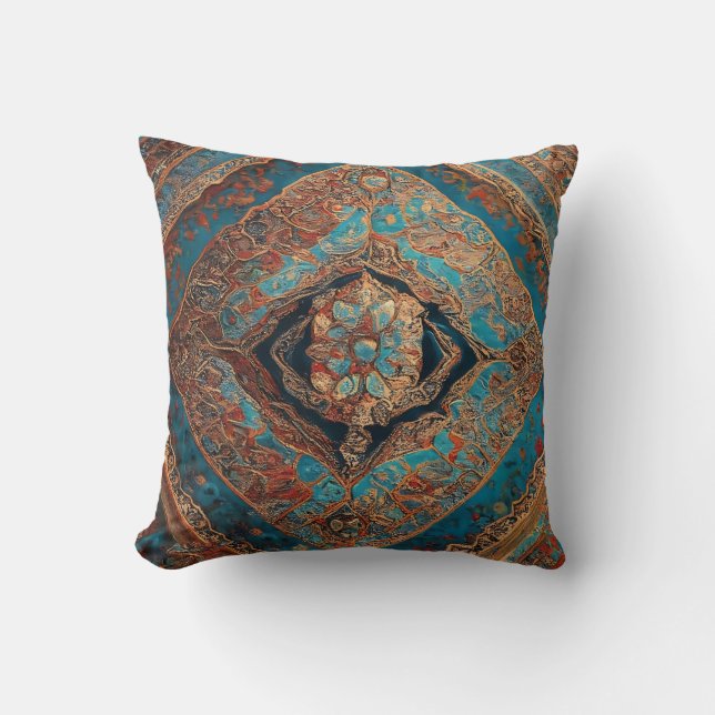 Coussin Perse Moderne Belle collection de vieux Motifs (Recto)