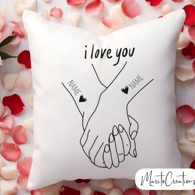 Coussin personalised cushion to give as a valentine's day  (Créateur téléchargé)