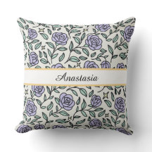 Personalized Beauty Beast Garden Rose Purple