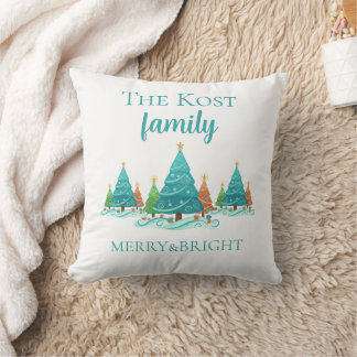 Coussin Personalized Christmas Throw Pillow