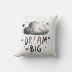 Coussin Personalized Dream Big - Custom Name & Birth Stats
