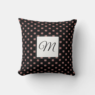 Coussin Personalized Elegant Glitter Throw Pillow