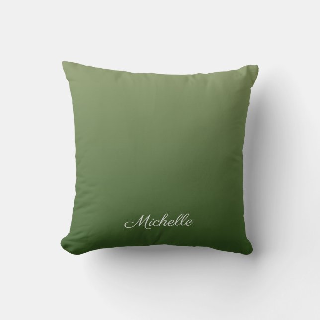 Coussin Personalized green (Recto)