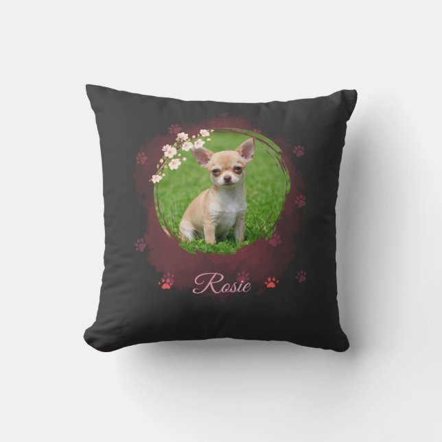 Coussin Personalized Pet Photo Pillow (Recto)