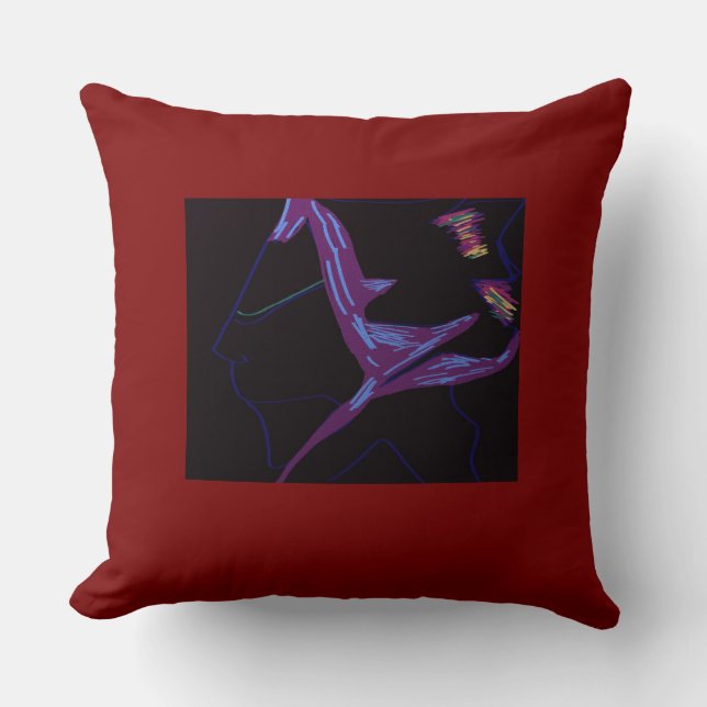 Coussin Personnage de robot (Recto)