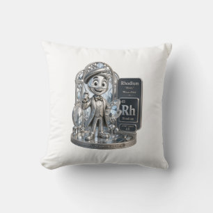 Coussin Personnage Rhodium de l'univers ATOMIVRA™