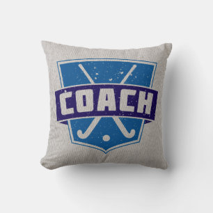 Coussin personnalisable de car d'hockey de champ