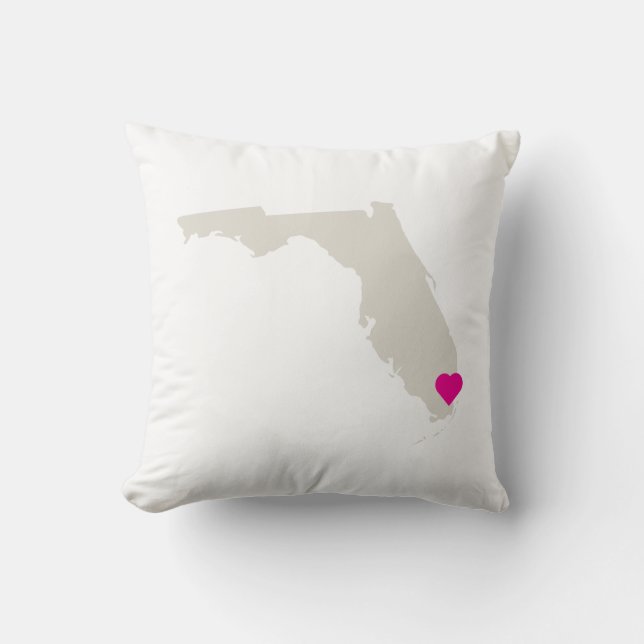 Coussin Personnalisable Florida State Love Reversible Cous (Recto)