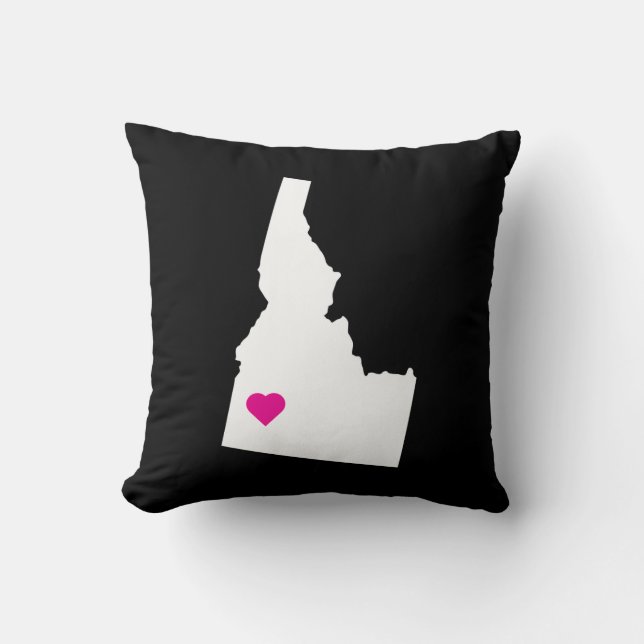 Coussin Personnalisable Idaho State Love Reversible Coussi (Recto)
