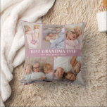 Coussin Personnalisé 5 photo Meilleur grand-mère jamais Du<br><div class="desc">Personnalisé 5 Photo Meilleur Grand-Mère Jamais Dusty Rose Jeu d'oreiller</div>