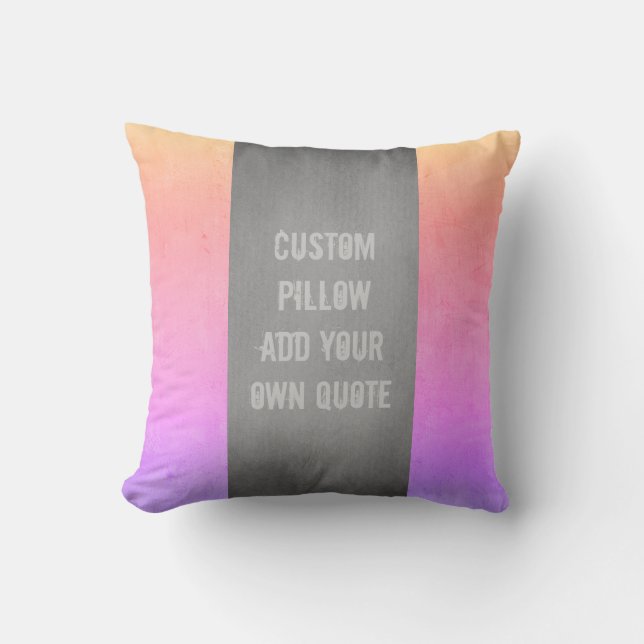 coussin personnalisé ajouter votre propre devis ro (Recto)