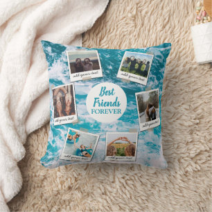Coussin Personnalisé Best Friends 6 Photo Collage personna