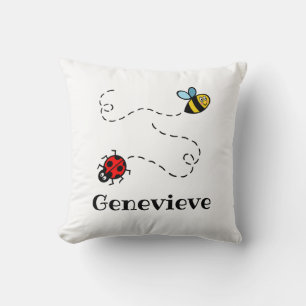 Coussin Personnalisé Busblebee & Ladybird Motif