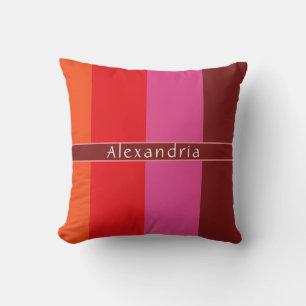 Coussin Personnalisé Chic strié