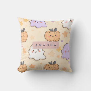 Coussin Personnalisé Cosy Halloween Halloween Citrouille f