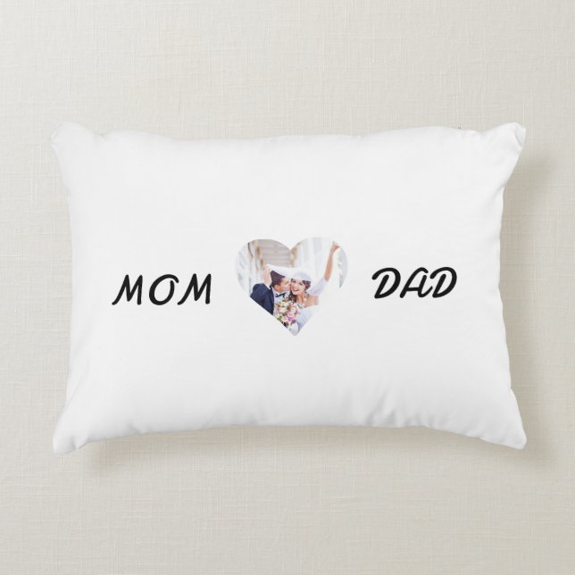 Coussin personnalisé, Coussin photo personnalisé (Devant)