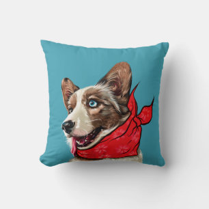 Coussin Personnalisé Cute Pembroke Welsh Corgi