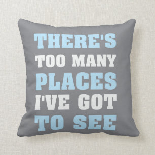 Coussin personnalisé d'avions de détails de