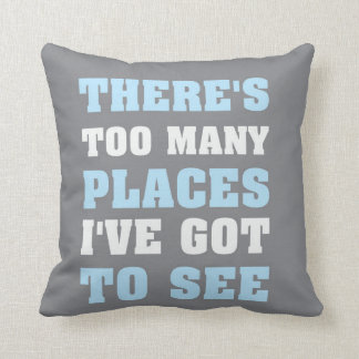 Coussin personnalisé d'avions de détails de