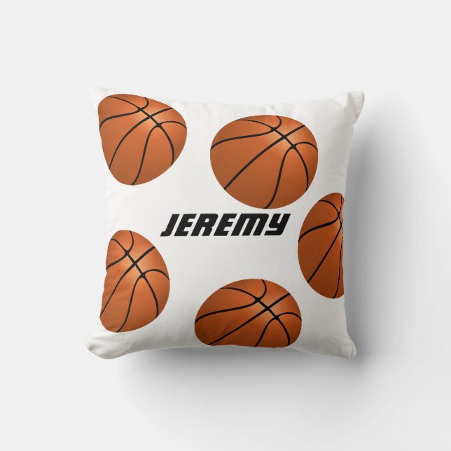 coussin personnalisé de basket (Recto)
