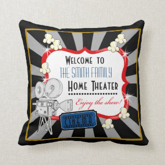 Coussin personnalisé de cinéma de salle de cinéma