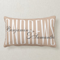 Coussin personnalisé de couples