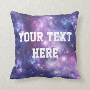 Coussin personnalisé de galaxie