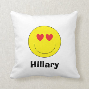 Coussin personnalisé d'Emoji