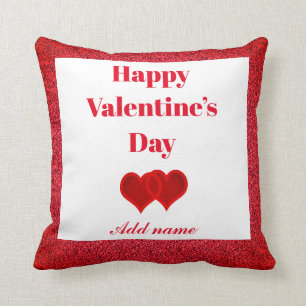 Coussin personnalisé élégant de cadeau de