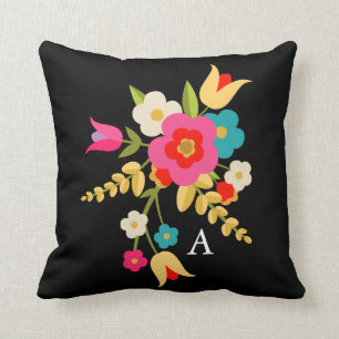 Coussin Personnalisé   Floral du pays