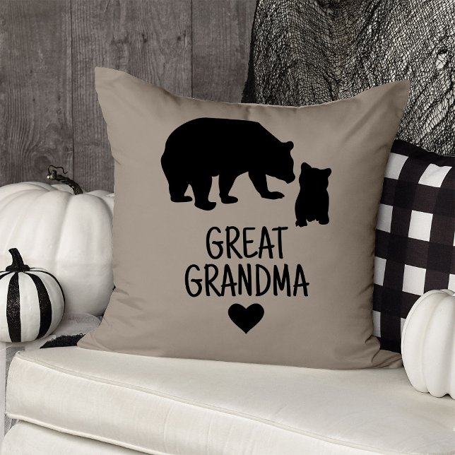 Coussin Personnalisé Grand Grand-Grand-Mère Cadeau Grand-E (Créateur téléchargé)
