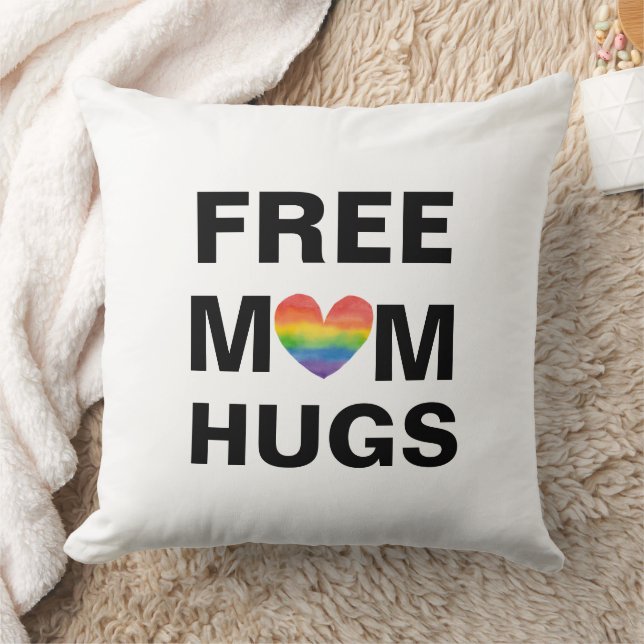 Coussin Personnalisé Libre Maman Hugs Modèle (Couverture)
