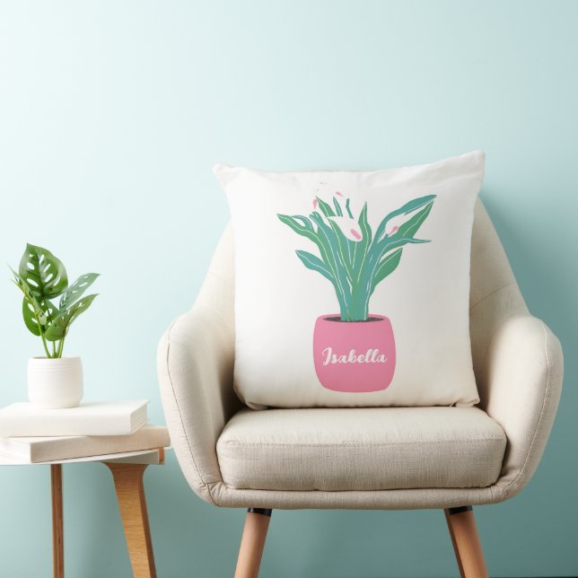Coussin personnalisé Lily Plant (Chaise)