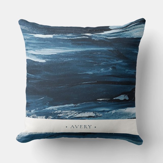 Coussin Personnalisé Moderne Abstrait Peinture design (Recto)