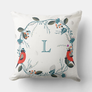 Coussin Personnalisé Monogramme Et