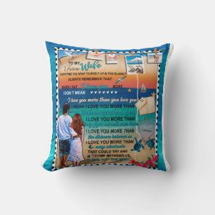 Coussin Personnalisé pour ma future femme de la part de mo