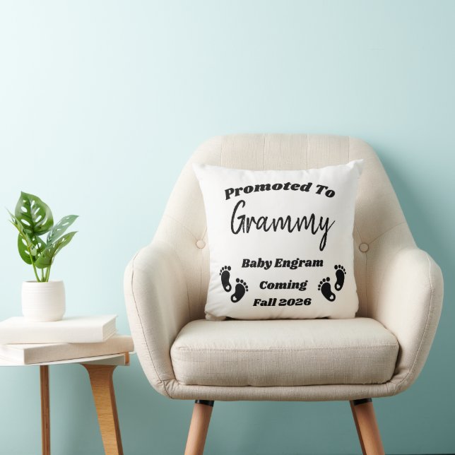 Coussin Personnalisé promu à l'oreiller à lancer grand-par (Chaise)
