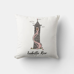 Coussin Personnalisé Rapunzel Princess Tonalité Peau foncé