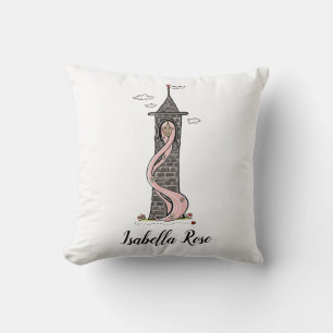 Coussin Personnalisé Rapunzel Princesse Moyenne Tonalité P