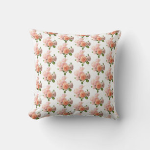 Coussin Personnalisé Rose élégant  moderne Modèle