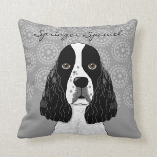 Coussin Personnaliser Anglais Springer Spaniel Dog sur Gre