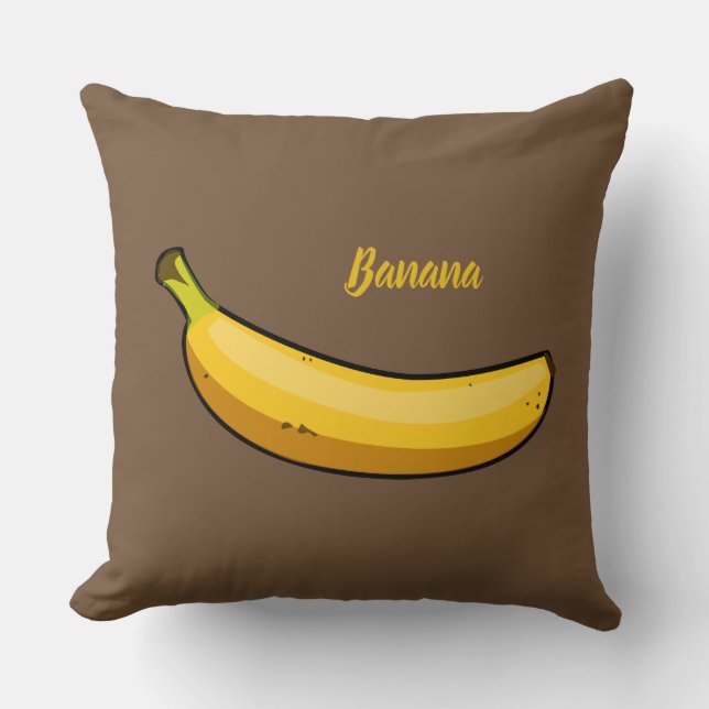 Coussin Personnaliser Banana (Recto)